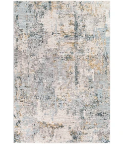 Livabliss Laila LAA2303 Pale Blue Dark Blue Area Rug 5 ft. 3 in. Round