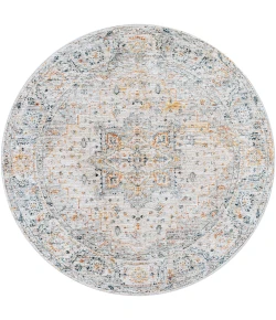 Livabliss Laila LAA2312 Teal Dusty Sage Area Rug 5 ft. 3 in. Round
