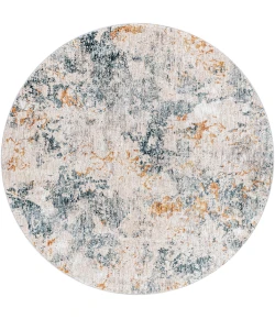 Livabliss Laila LAA2315 Teal Dusty Sage Area Rug 5 ft. 3 in. Round