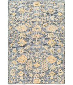 Surya Lazio LAZ2302 Dark Blue Denim Area Rug 2 ft. X 3 ft. Rectangle