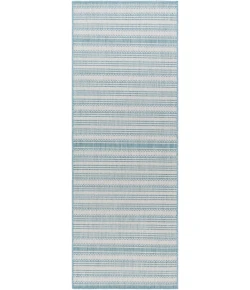 Livabliss Long Beach LBH2306 Light Grey Pewter Area Rug 2 ft. 7 in. X 7 ft. 3 in. Runner