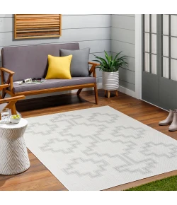 Livabliss Long Beach LBH2346 Light Grey Taupe Area Rug 5 ft. 3 in. X 7 ft. Rectangle