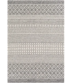 Livabliss La Casa LCS2305 Charcoal White Area Rug 6 ft. 4 in. X 9 ft. Rectangle