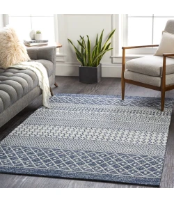 Livabliss La Casa LCS2307 Dark Blue White Area Rug 7 ft. 7 in. X 10 ft. 2 in. Rectangle