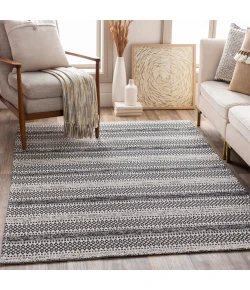 Livabliss La Casa LCS2310 Black Cream Area Rug 6 ft. 4 in. X 9 ft. Rectangle