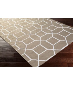 Surya Lagoon LGO2048 Light Gray Cream Area Rug 3 ft. 6 in. X 5 ft. 6 in. Rectangle