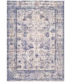Livabliss Lincoln LIC2302 Navy Denim Area Rug 3 ft. 3 in. X 10 ft. Runner