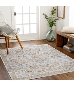 Livabliss Lillian LLL2327 Taupe Light Grey Area Rug 6 ft. 7 in. Round Round