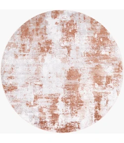 Livabliss Lillian Charcoal LLL-2360 6 ft. 7 in. X 6 ft. 7 in. Round Rug