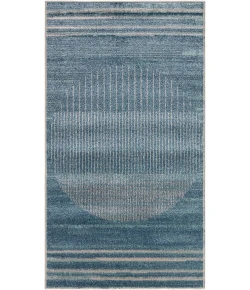 Livabliss Lillian Dark Blue LLL-2364 9 ft. 2 in. X 12 ft. 4 in. Rect. Rug