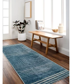 Livabliss Lillian Dark Blue LLL-2364 9 ft. 2 in. X 12 ft. 4 in. Rect. Rug