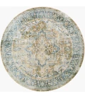 Livabliss Lillian Dark Green LLL-2365 6 ft. 7 in. X 6 ft. 7 in. Round Rug