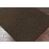 Surya Luminous LMN3011 Wheat Dark Brown Area Rug 9 ft. X 13 ft. Rectangle