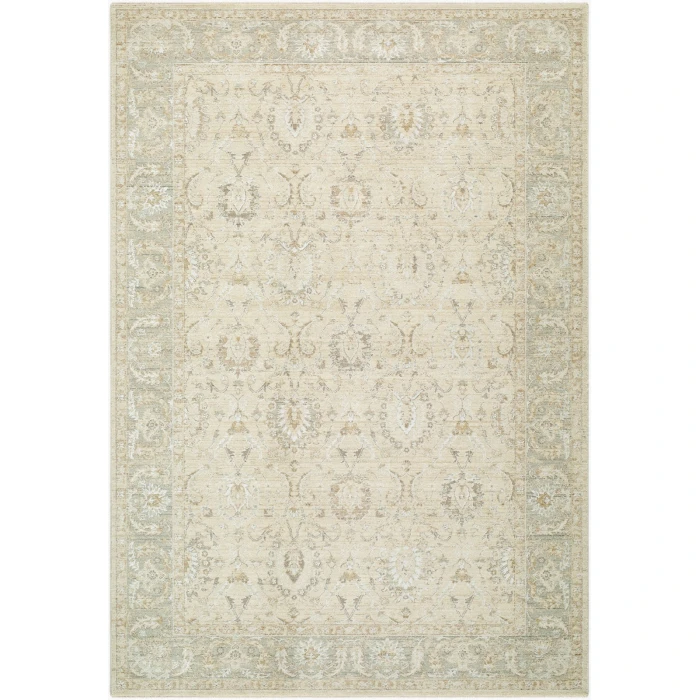 Livabliss Lotus Cream LOT-2308 2 ft. 7 in. X 10 ft. Rect. Rug