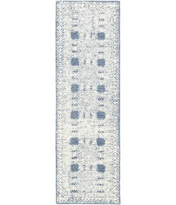 Surya Louvre LOU2300 Navy Cream Area Rug 10 ft. X 14 ft. Rectangle