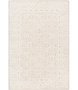 Surya Louvre LOU2301 Khaki Cream Area Rug 6 ft. X 9 ft. Rectangle