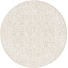 Surya Louvre LOU2301 Khaki Cream Area Rug 8 ft. Round