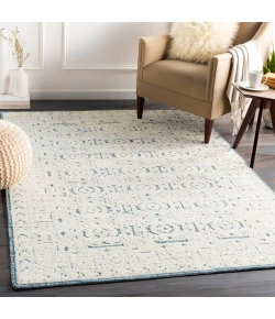 Surya Louvre LOU2304 Navy Ice Blue Area Rug 4 ft. X 6 ft. Rectangle