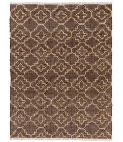 Surya Laural LRL6011 Dark Brown Tan Area Rug 9 ft. X 13 ft. Rectangle
