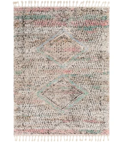 Livabliss Lisbon LSB2304 Light Pink Light Blue Area Rug 9 ft. 2 in. X 12 ft. Rectangle