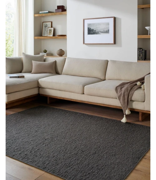 Livabliss Lush Charcoal LSH-2306 9 ft. X 12 ft. Rect. Rug