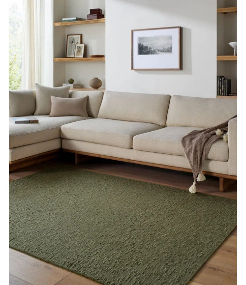 Livabliss Lush Olive Green LSH-2308 2 ft. X 3 ft. Rect. Rug