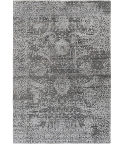 Surya Lucknow LUC2301 Charcoal Light Gray Area Rug 2 ft. X 3 ft. Rectangle