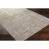 Surya Ludlow LUD2001 Ivory Dark Brown Area Rug 4 ft. X 6 ft. Rectangle