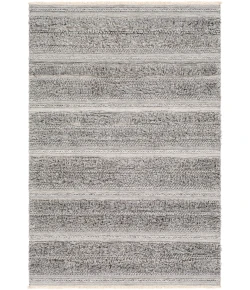 Surya Lugano LUG2303 Medium Gray Black Area Rug 8 ft. 10 in. X 12 ft. Rectangle