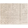 Surya Livorno LVN2303 Beige Khaki Area Rug 4 ft. X 6 ft. Rectangle