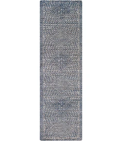 Surya Livorno LVN2304 Denim White Area Rug 2 ft. 6 in. X 8 ft. Runner