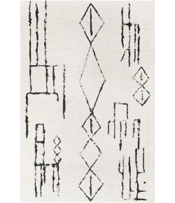 Livabliss Lavadora LVR2318 Black Gray Area Rug 6 ft. 7 in. X 9 ft. Rectangle