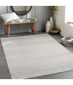 Livabliss Lavadora LVR2321 Gray Light Gray Area Rug 9 ft. 3 in. X 12 ft. Rectangle