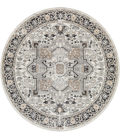 Livabliss Lavadora LVR-2322 6 ft.7 in. Round Rug