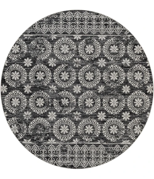 Livabliss Lavadora LVR-2325 6 ft.7 in. Round Rug