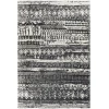 Livabliss Lavadora LVR2330 Black Gray Area Rug 9 ft. 3 in. X 12 ft. Rectangle