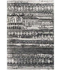 Livabliss Lavadora LVR2330 Black Gray Area Rug 9 ft. 3 in. X 12 ft. Rectangle