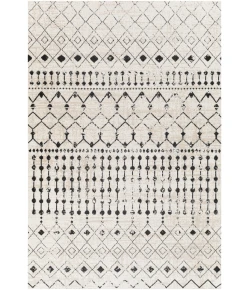Livabliss Lavadora LVR2336 Black Gray Area Rug 5 ft. 3 in. X 7 ft. Rectangle