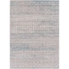 Livabliss Lavadora LVR2345 Gray Blue Area Rug 5 ft. 3 in. X 7 ft. Rectangle