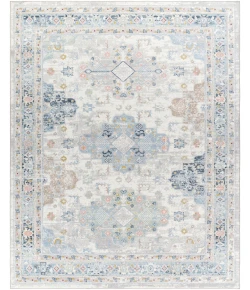 Livabliss Lavadora LVR2346 Ivory Medium Gray Area Rug 7 ft. 10 in. X 10 ft. Rectangle