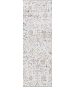 Livabliss Lavadora LVR2358 Light Grey Taupe Area Rug 2 ft. 7 in. X 7 ft. 3 in. Runner