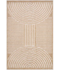 Livabliss Lyna Beige LYA-2327 5 ft. X 7 ft. 2 in. Rect. Rug