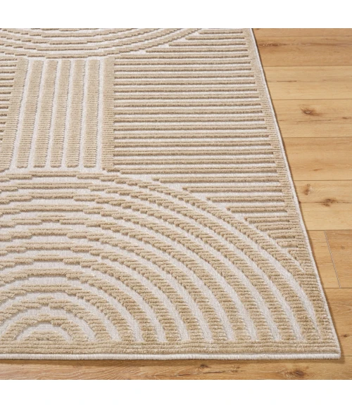 Livabliss Lyna Beige LYA-2327 3 ft. 3 in. X 5 ft. Rect. Rug