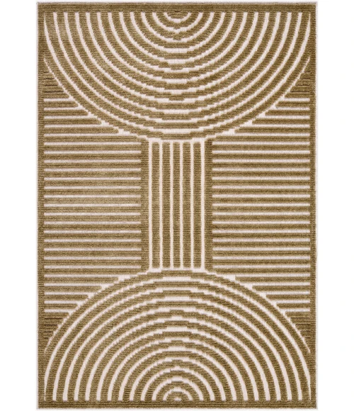 Livabliss Lyna Beige LYA-2328 5 ft. X 7 ft. 2 in. Rect. Rug