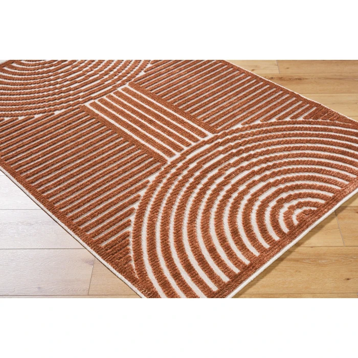Livabliss Lyna Beige LYA-2329 5 ft. X 7 ft. 2 in. Rect. Rug