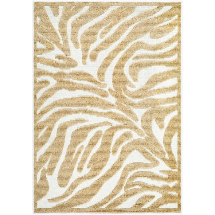 Livabliss Lyna White LYA-2334 5 ft. X 7 ft. 2 in. Rect. Rug