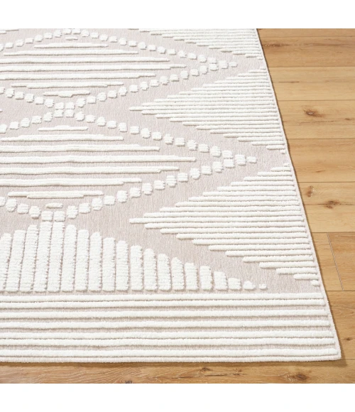 Livabliss Lyna Beige LYA-2340 3 ft. 3 in. X 5 ft. Rect. Rug