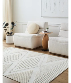 Livabliss Lyna Cream LYA-2341 5 ft. X 7 ft. 2 in. Rect. Rug