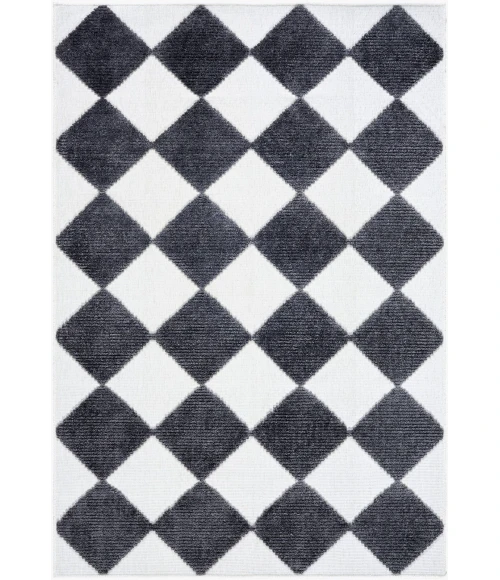 Livabliss Lyna White LYA-2350 2 ft. X 2 ft. 10 in. Rect. Rug