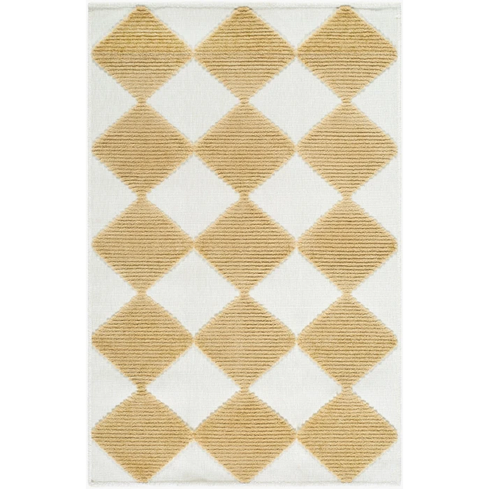 Livabliss Lyna White LYA-2351 3 ft. 3 in. X 5 ft. Rect. Rug